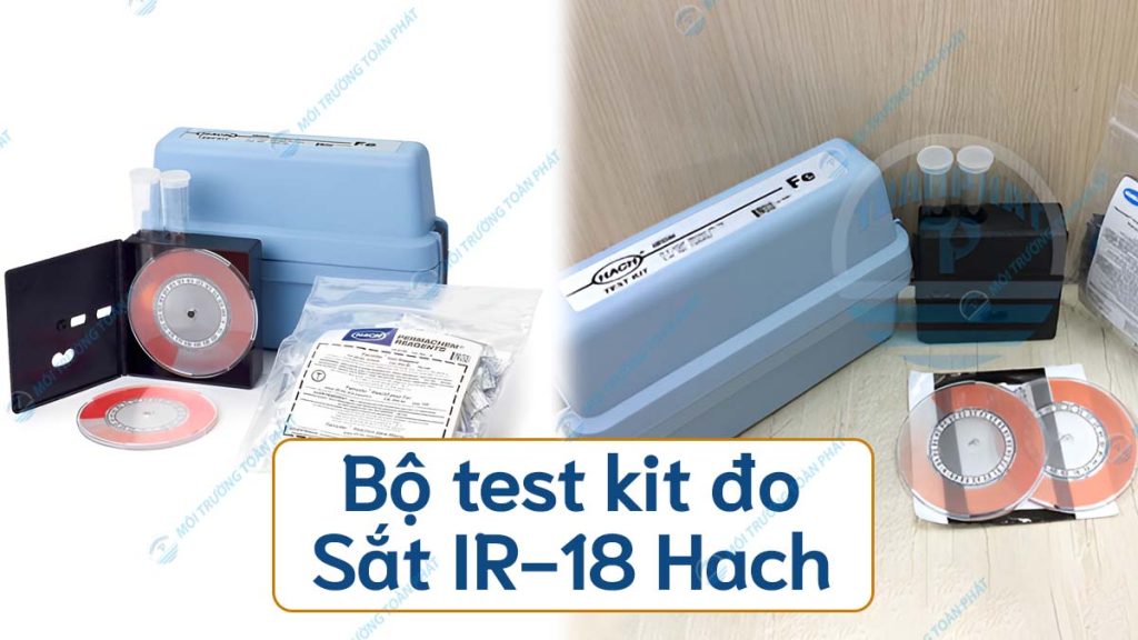 Bộ test kit đo sắt Fe IR-18 Hach giá tốt nhất 2026