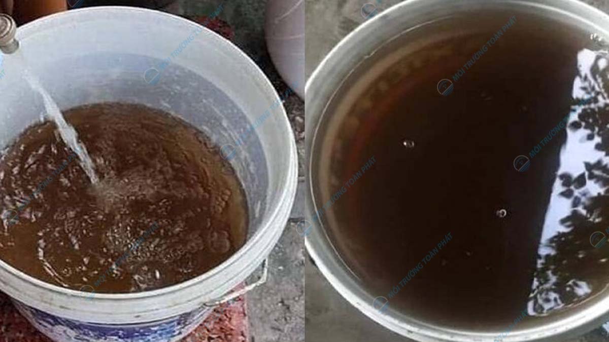 Phương pháp xử lý sắt và mangan trong nước Nước nhiễm sắt và mangan