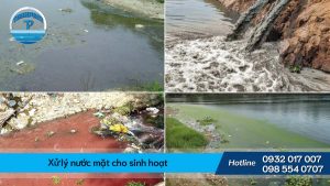 Xử lý nước mặt. Đảm bảo nguồn nước sạch cho sinh hoạt