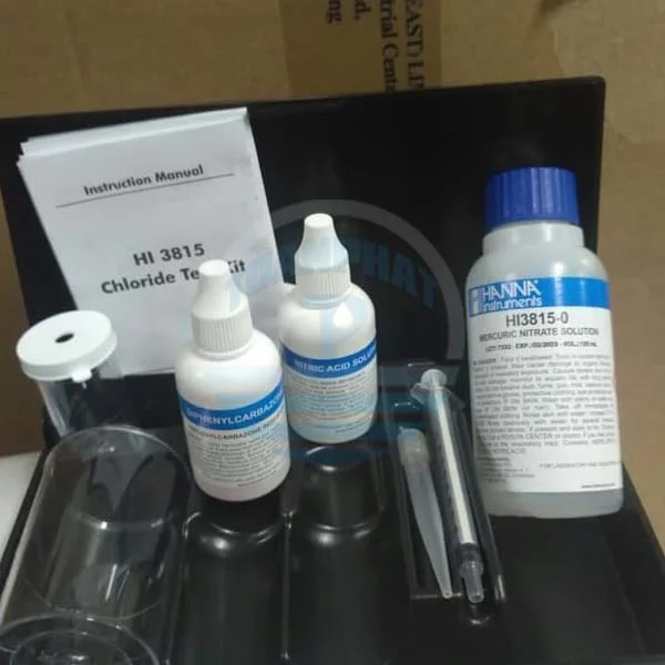 Bộ Teskit đo Chloride HI3815
