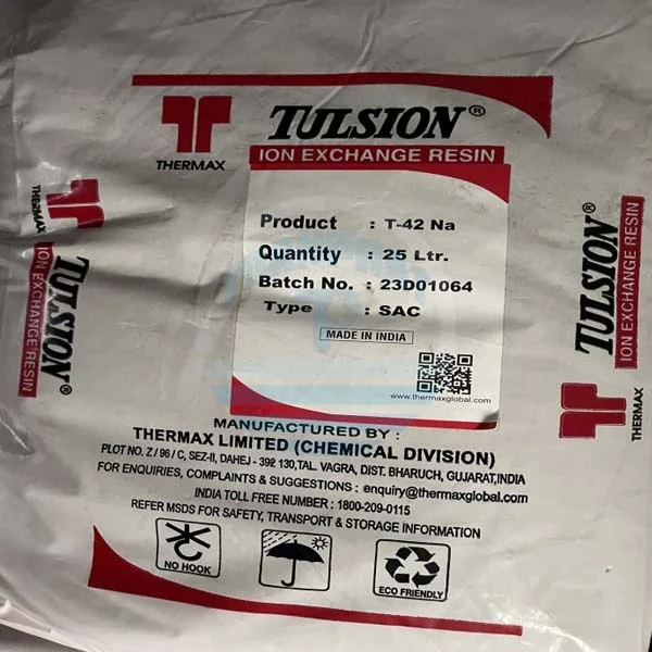 Hạt nhựa trao đổi ion THERMAX Ấn Độ T-42 Na