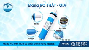 Màng RO bạn mua có phải chính hãng không