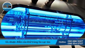 Một số ưu và nhược điểm của khử trùng tia cực tím