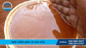 Nước nhiễm phèn là gì Cách xử lý nước nhiễm phèn hiệu quả