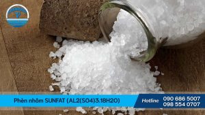 Phèn nhôm SUNFAT (AL2(SO4)3.18H2O)
