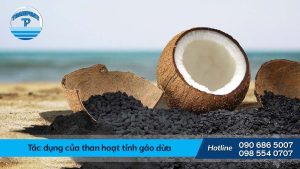 Tác dụng của than hoạt tính gáo dừa trong công nghệ xử lý nước