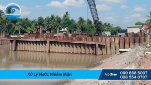 Xử lý nước nhiễm mặn