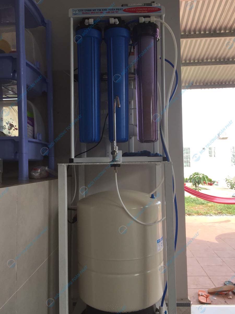 Hệ thống làm nước - nước uống tinh khiết 200GPD tại Thống Nhất Đồng Nai