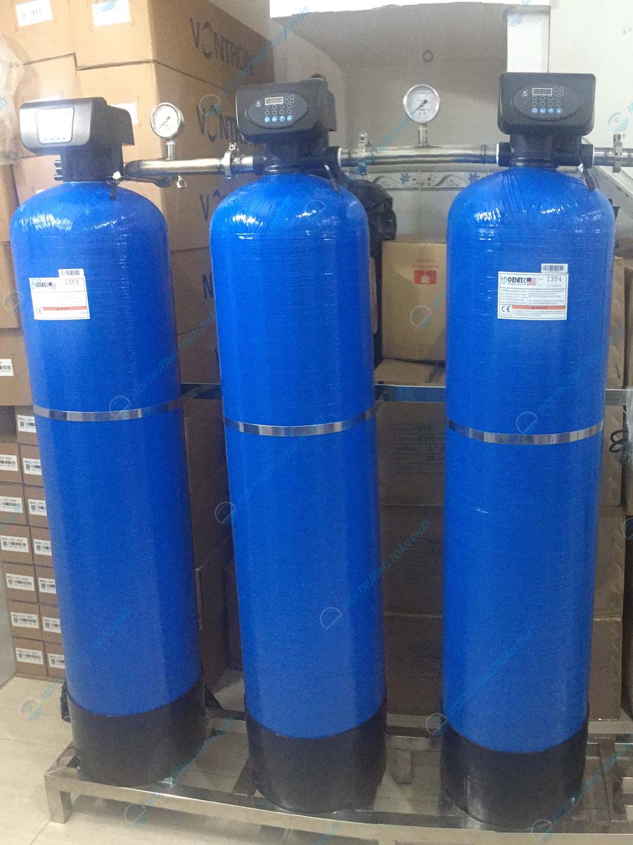 Hệ thống lọc nước tinh khiết công suất 1000L/h tại khu căn hộ Nha Trang