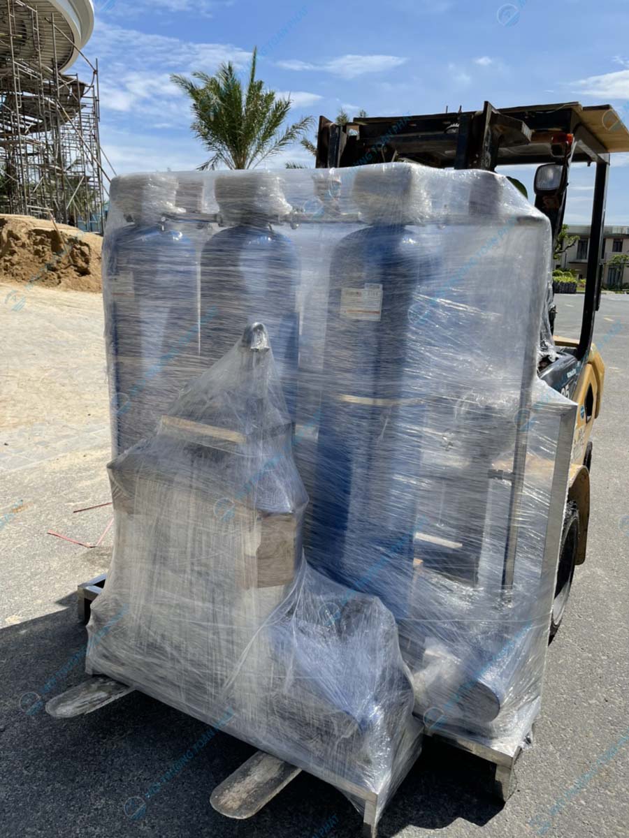 Hệ thống lọc nước tinh khiết công suất 1000L/h tại khu căn hộ Nha Trang