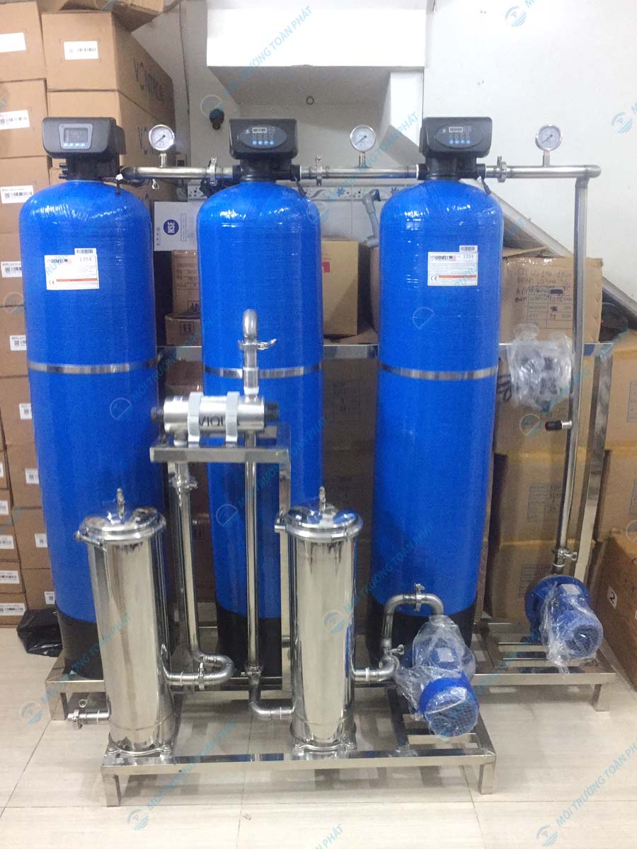 Hệ thống lọc nước tinh khiết công suất 1000L/h tại khu căn hộ Nha Trang