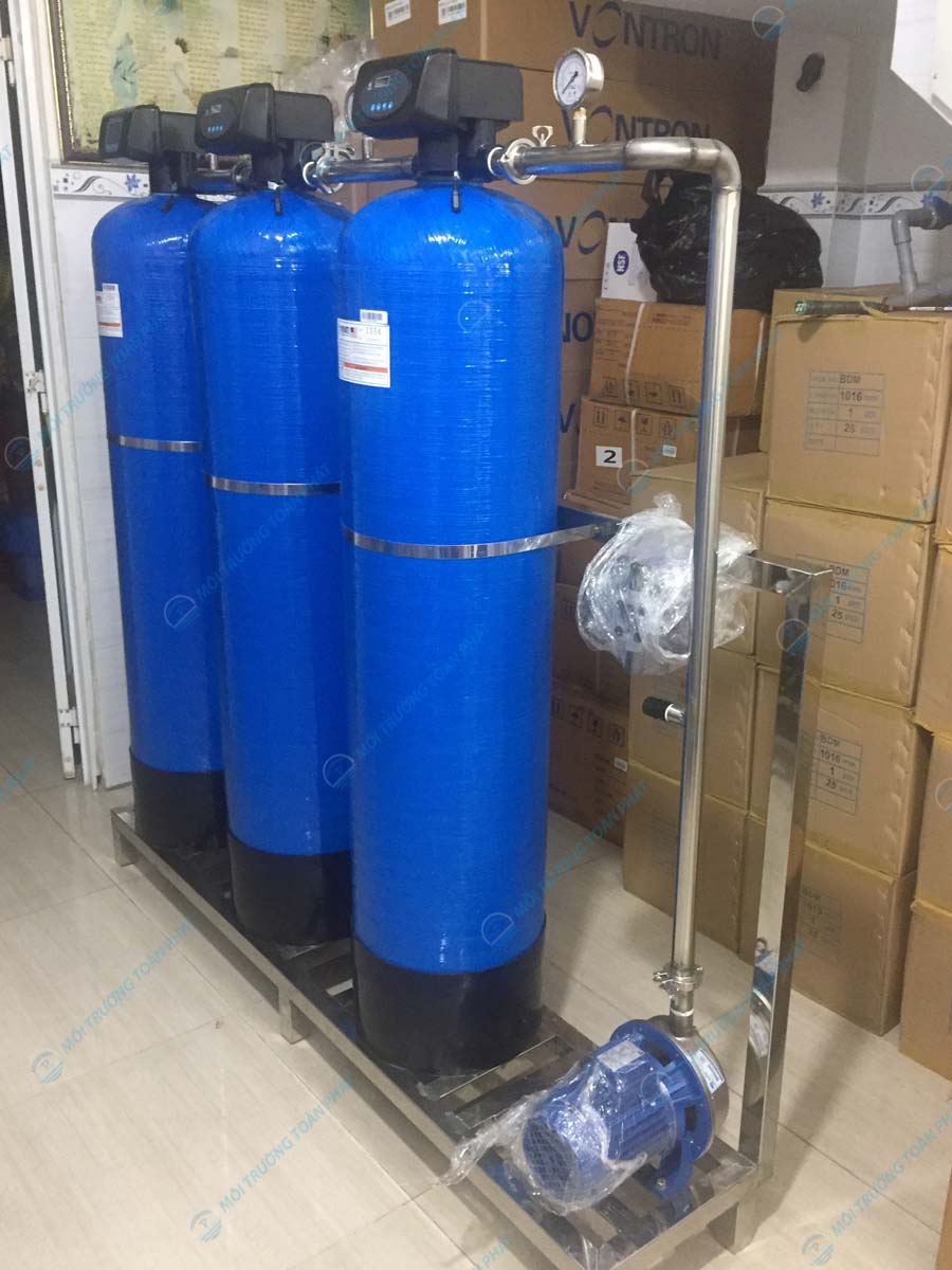 Hệ thống lọc nước tinh khiết công suất 1000L/h tại khu căn hộ Nha Trang