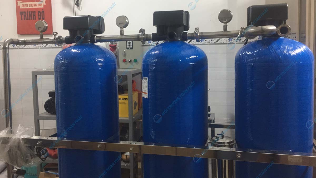 Hệ thống lọc nước tinh khiết công suất 1000L/h tại khu căn hộ Nha Trang