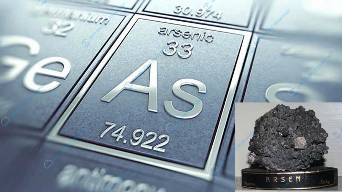 Cách khử Asen - thạch tín trong nước ngầm hiệu quả asen-la-gi