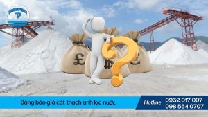 Bảng báo giá cát thạch anh lọc nước mới nhất