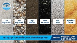TOP 8 Vật liệu lọc nước nhiễm phèn tốt nhất hiện nay