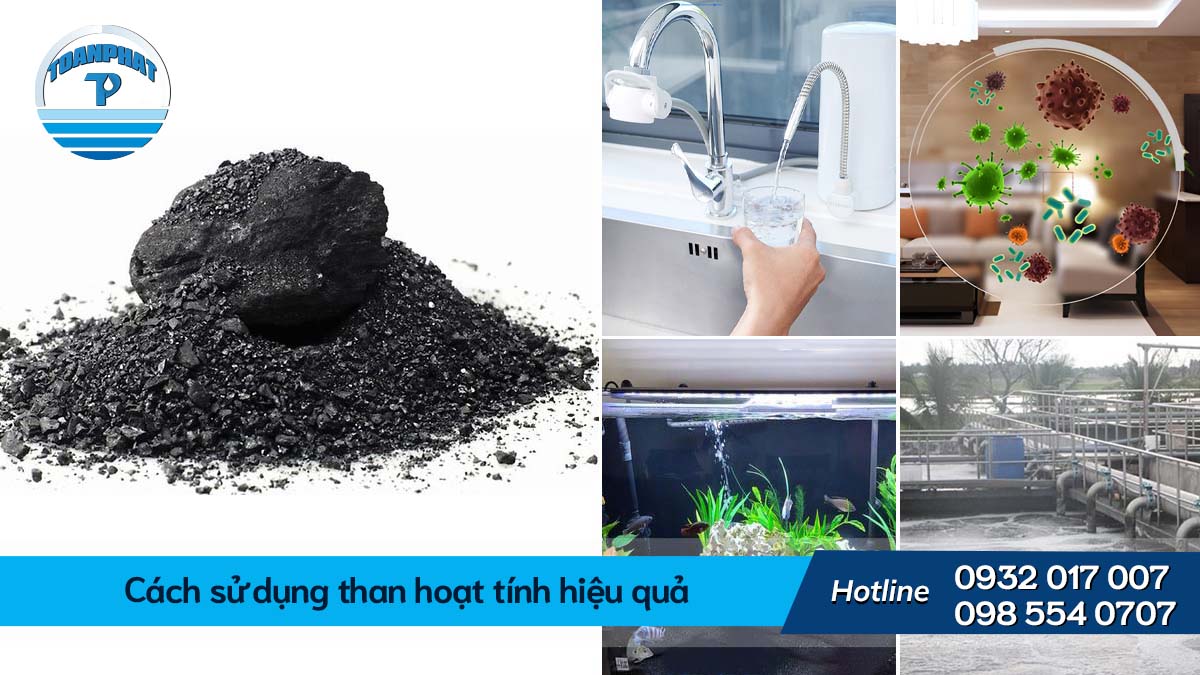 Cách sử dụng than hoạt tính