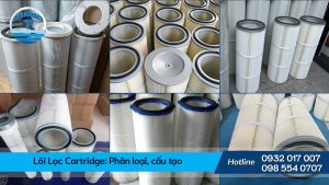 Lõi Lọc Cartridge là gì?Phân loại, cấu tạo