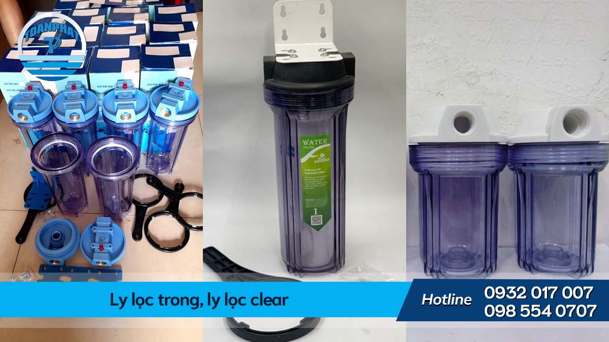 Ly lọc trong, ly lọc clear