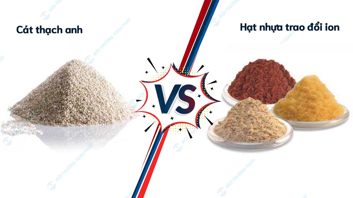 Cát lọc nước thạch anh và các loại vật liệu lọc nước khác so-sanh-cat-thach-anh-voi-hat-nhua-trao-doi-ion