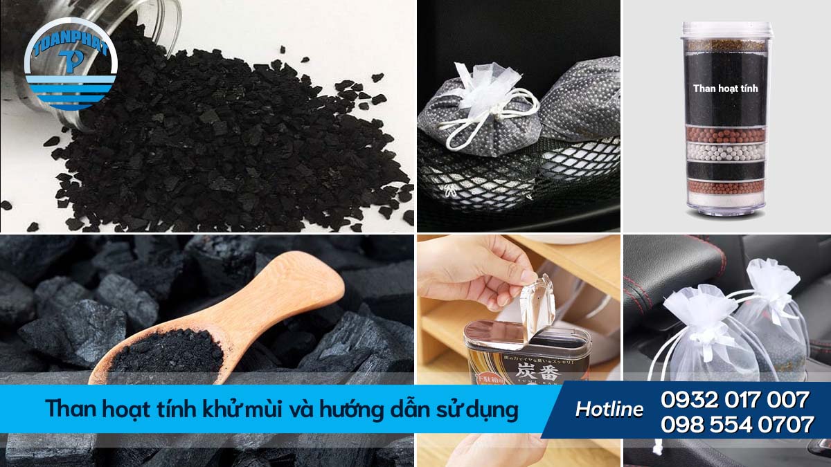 Than hoạt tính khử mùi và hướng dẫn sử dụng