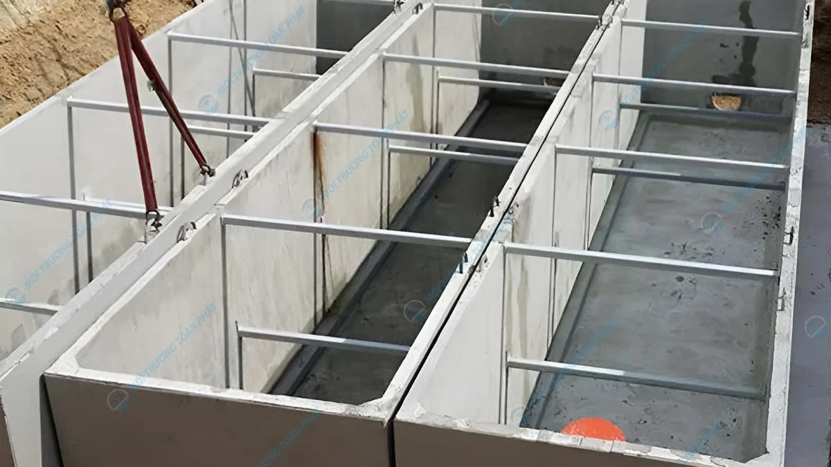 Bể xử lý nước thải ngầm: Cấu tạo và cách vận hành Cấu tạo của bể xử lý nước thải ngầm
