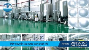 Dây chuyền lọc nước tinh khiết RO: Cấu tạo và ứng dụng