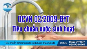 Tiêu chuẩn sử dụng nước sinh hoạt theo QCVN