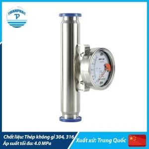 Lưu lượng kế chịu nhiệt độ cao ống kim loại LZ Series