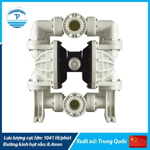 Máy bơm màng khí nén nhựa PP BFQ-80